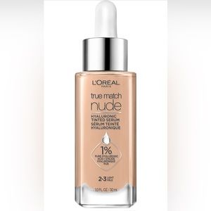 L'Oreal Paris True Match Nude Hyaluronic Tinted Serum Foundation